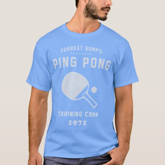 Forrest Ping Pong Regencamp Mädchen T-Shirt (Vorderseite)