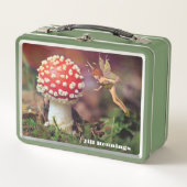 Forrest Pixie Metall Brotdose (Vorderseite)