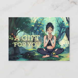 Forrest Yoga Meditation Instructor Life Coach Gesc Rabattkarte