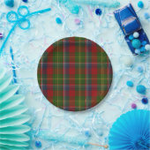 Forrester Clan Tartan Karierte Papierplatte Pappteller (Party)