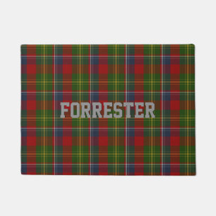 Forrester Clantartan-karierte Tür-Matte Fußmatte