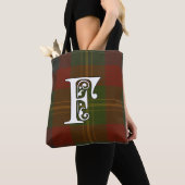 Forrester Clantartan-Monogramm Tasche (Von Nahem)