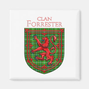 Forrester Hunting Tartan Scott Kariert Magnet