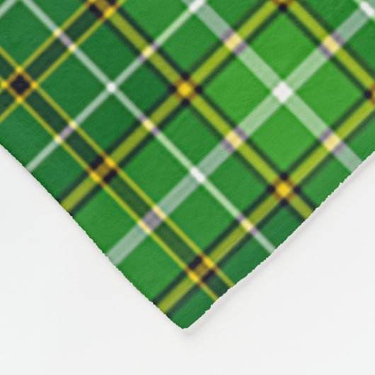 Forrester Jagd Kariert Fleecedecke (Ecke)