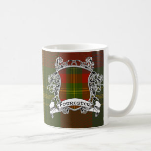 Forrester Tartan-Schild Kaffeetasse
