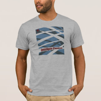 "Forschen Sie Chemtrails" T - Shirt nach