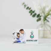 Forscher, die im Labrador arbeiten Visitenkarte (Stehend Vorderseite)