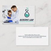 Forscher, die im Labrador arbeiten Visitenkarte (Vorne/Hinten)