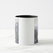 Forscher mit Humboldts Expedition im Basalt Tasse (Zentrum)