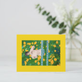 Forscher sagen: Sei nett zu dir Postkarte (Stehend Vorderseite)