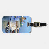 Forscher-strenges personalisiertes gepäckanhänger (Vorderseite horizontal)