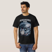 Forscher Versagen Männer Dunkler Wert T-Shirt (Vorne ganz)