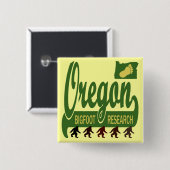 Forschung Oregons Bigfoot Button (Vorne & Hinten)