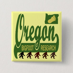 Forschung Oregons Bigfoot Button