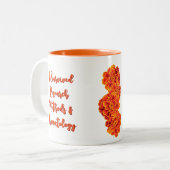 Forschung Zweifarbige Tasse (Vorderseite Links)
