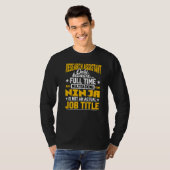 Forschungs-Assistent Job Title Associate Researche T-Shirt (Vorne ganz)