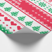 FORSCHUNGS-FLACHES GESCHENKPAPIER (Ecke)