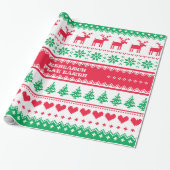 FORSCHUNGS-FLACHES GESCHENKPAPIER (Ungerollt)