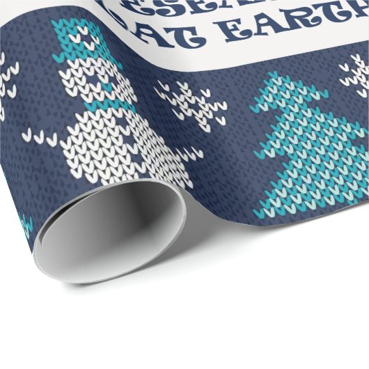 FORSCHUNGS-FLACHES GESCHENKPAPIER (Rolleneckpunkt)