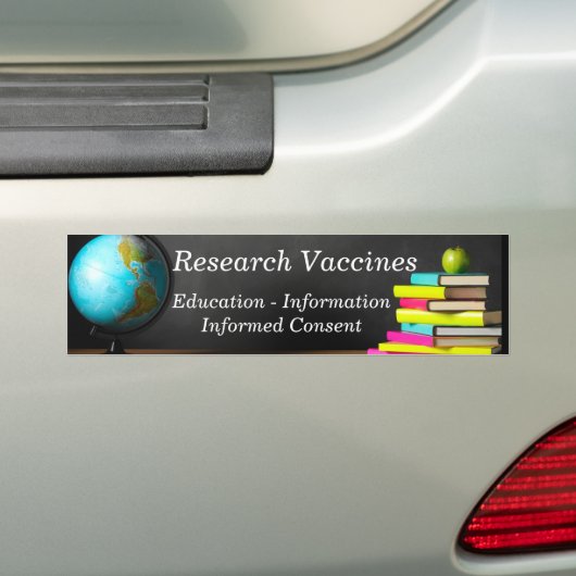 Forschungs-Impfstoff-Bildungs-informierte Autoaufkleber (Auf Auto)