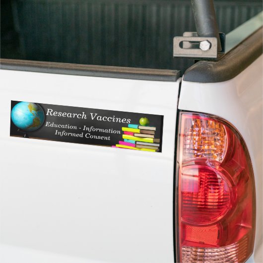 Forschungs-Impfstoff-Bildungs-informierte Autoaufkleber (Auf Lkw)