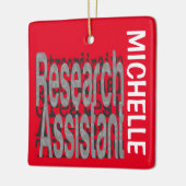 Forschungsassistent Extraordinaire CUSTOM Keramikornament (Links)