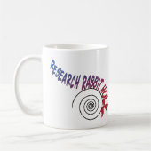 Forschungskaninchen Kaffeetasse (Links)