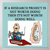 Forschungsprojektwitz Poster (Vorne)