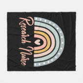 Forschungsschwester Fleecedecke (Vorderseite (Horizontal))