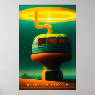 Forschungsstation Poster