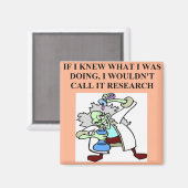 Forschungswitz Magnet (Vorderseite/Rückseite)