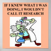 Forschungswitz Poster (Vorne)