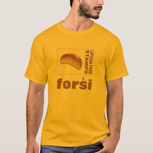 Forsi T - Shirt mit pirags (Vorderseite)