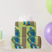 Forstarbeiter Geschenkpapier