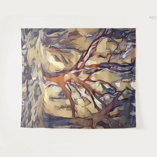 Forstband Wandteppich (Vorderseite (Horizontal))