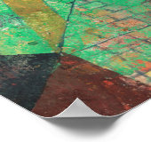 Forstbau durch Paul Klee Poster (Ecke)