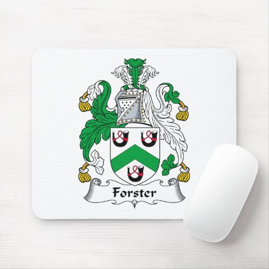 Forster Familienwappen Mousepad (Mit Mouse)