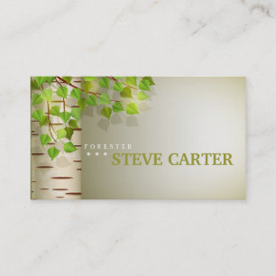 Förster-grüne Baum- des Waldesnatur Birsh Karte