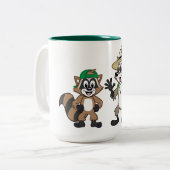 Förster Rick u. Ricky FörsterRick | Zweifarbige Tasse (Vorderseite Links)