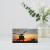 Förster-Veteranentierärzte der Armee im Flugzeug Visitenkarte (Stehend Vorderseite)