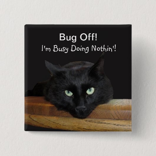 Förster "Wanze weg" vom Knopf Button (Vorderseite)