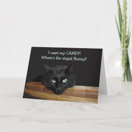 Förster "wo das dumme Häschen-" Ostern-Karte ist Feiertagskarte