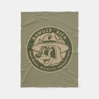 FörsterRick FörsterRick | kakifarbiges Logo Fleecedecke