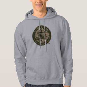 FörsterRick FörsterRick kakifarbiges Logo Hoodie