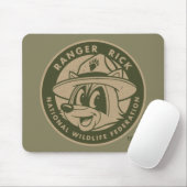 FörsterRick FörsterRick | kakifarbiges Logo Mousepad (Mit Mouse)