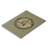 FörsterRick FörsterRick | kakifarbiges Logo Notizblock (Linke Seite)