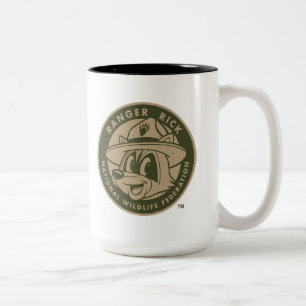 FörsterRick FörsterRick kakifarbiges Logo Zweifarbige Tasse