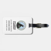 FörsterRick | großer amerikanischer Campout Gepäckanhänger (Rückseite horizontal)