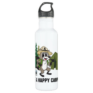 FörsterRick   großer amerikanischer Campout - Ze Edelstahlflasche