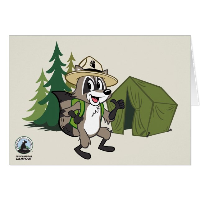 FörsterRick | großer amerikanischer Campout - Zelt (Vorderseite (Horizontal))